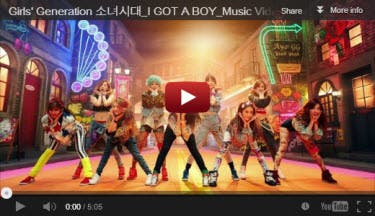 GG I Got A Boy MV