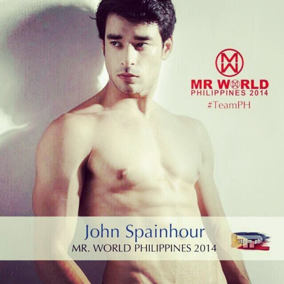 MR. WORLD PHILIPPINES 2014 is JOHN SPAINHOUR! (OT)