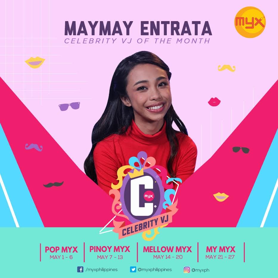 Maymay Entrata is Myx Celebrity VJ for May | Starmometer